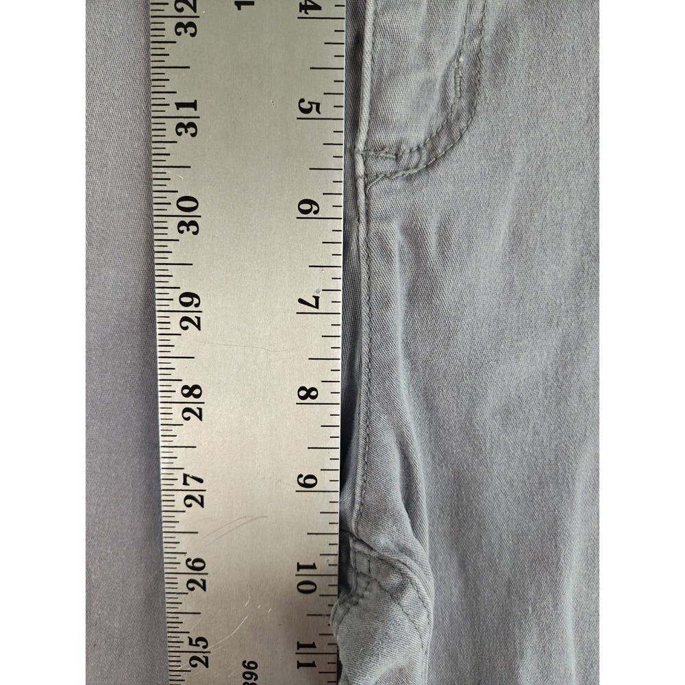 Cato Women Jeans 12 Gray Mid Rise Stretch Skinny Denim Pant - Picture 10 of 11